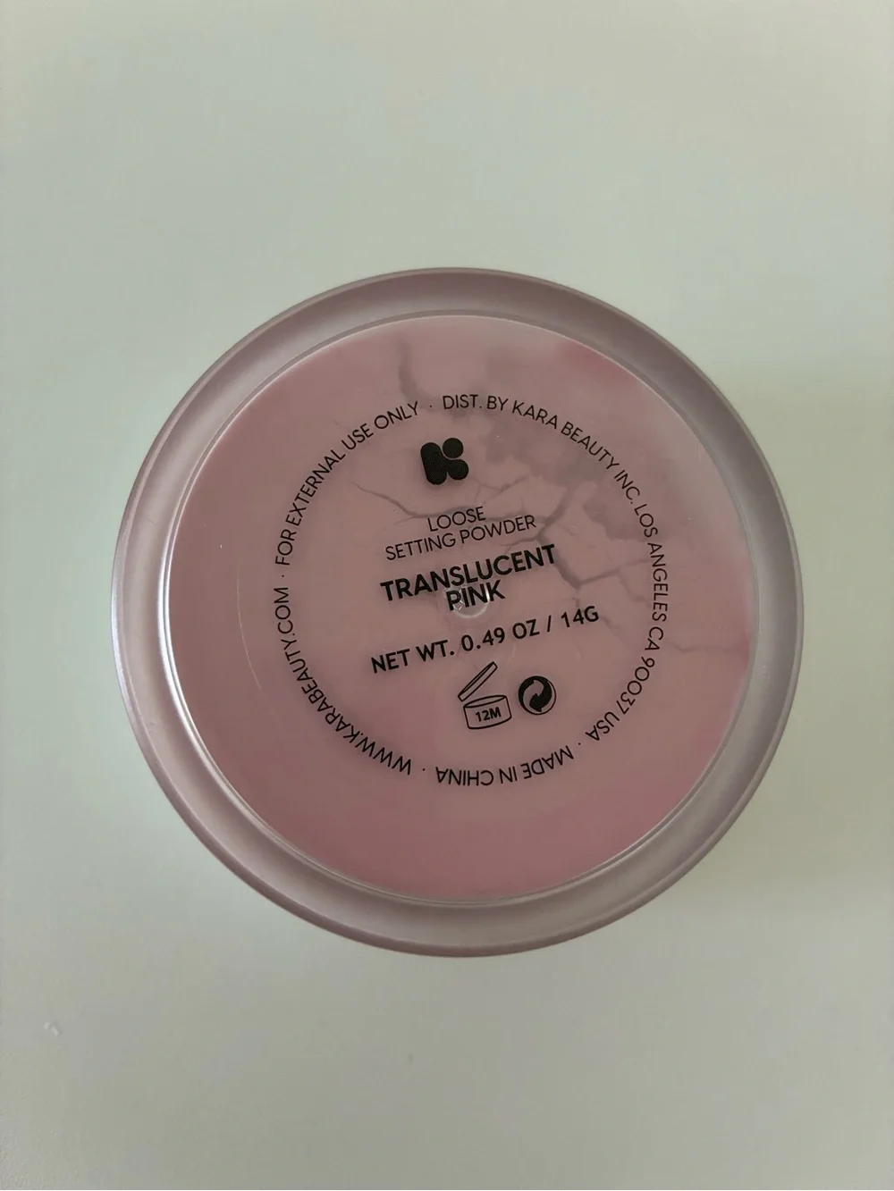 Kara Beauty Soft Focus Pink Brightening Setting Powder